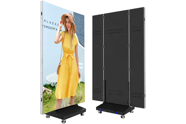 Tri-fold LED Poster Screen